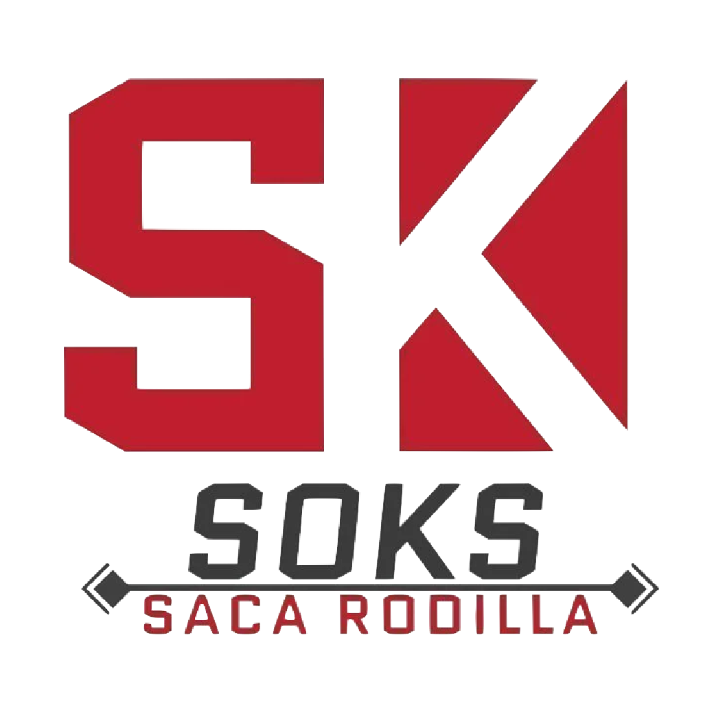 Logo de SOKS Saca Rodilla, deslizaderas de alta calidad para motociclistas