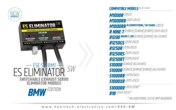 HealTech ESE-SW controlador-emulador servomotor escape - Imagen 3