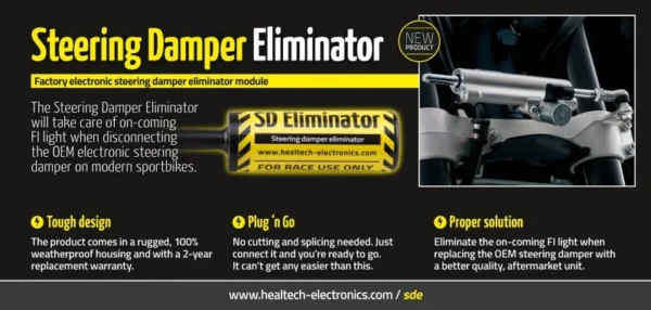 HealTech SDE emulador amortiguador de dirección - Imagen 4