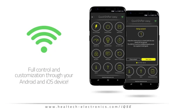Healtech Quickshifter Easy Cambio Semiautomático