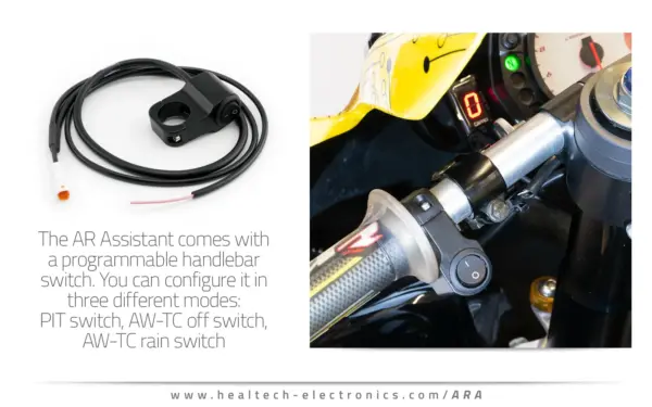 HealTech AR Assistant Antiwheelie, Control de Tracción y Launch Control