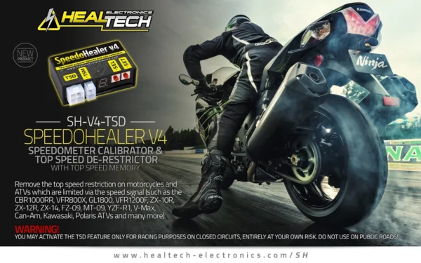 HealTech SpeedoHealer V4 Calibrador de Velocímetro y Odómetro