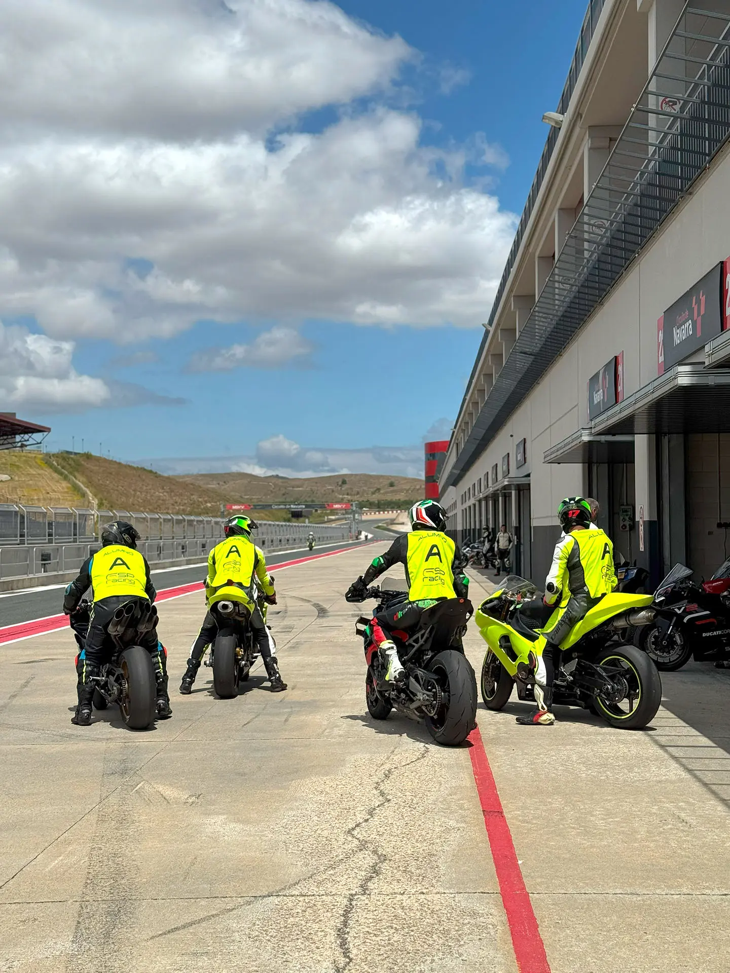 monitor tandas rodadas spracing