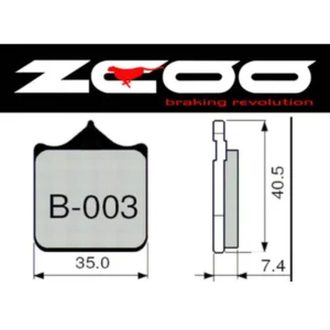 PASTILLAS DE FRENO ZCOO EX RACE B003 PINZA BREMBO PASTILLAS DE FRENO ZCOO EX-C ENDURANCE B003 PINZA BREMBO