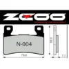 Pastillas de freno ZCOO EX Race EXC Endurance N004 Nissin